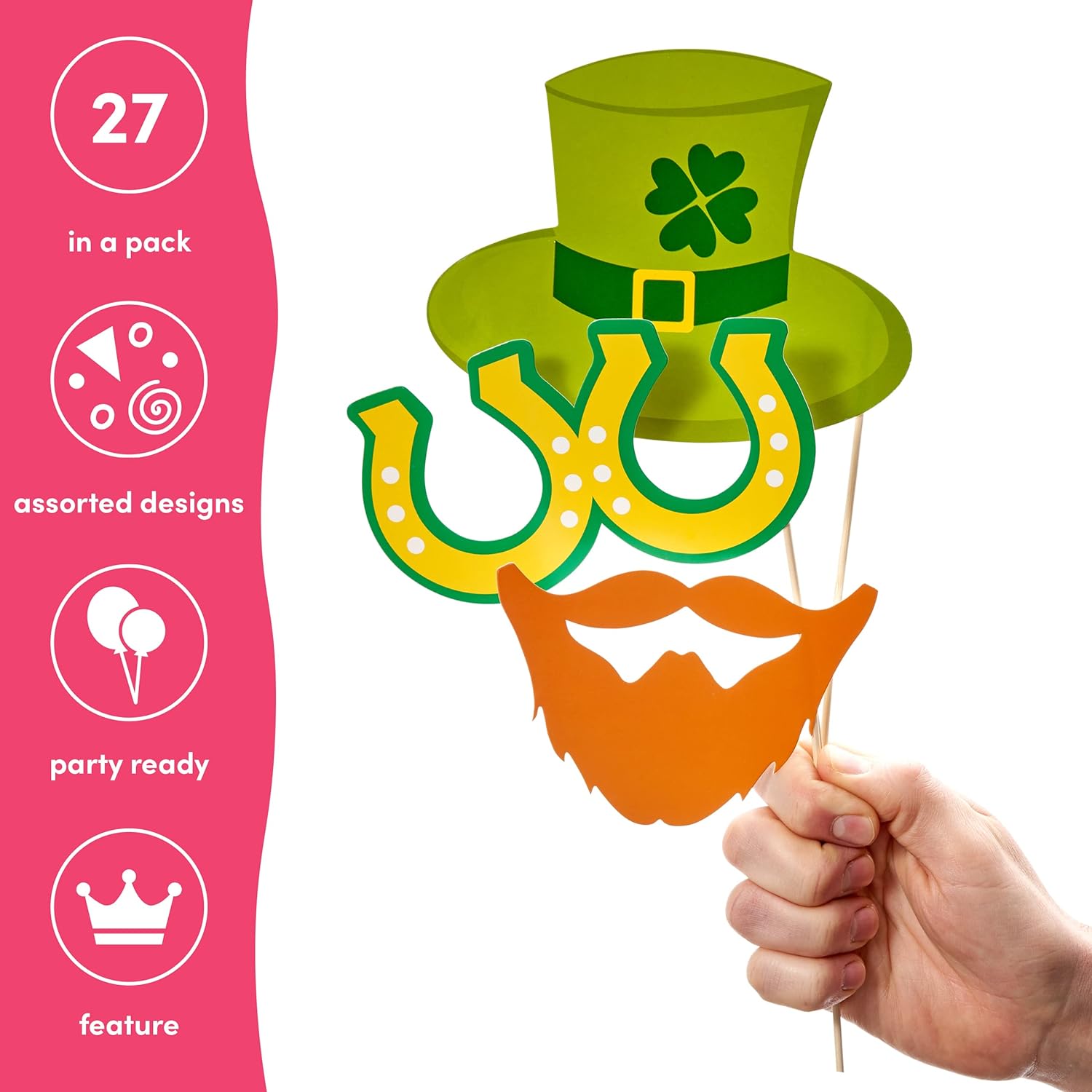 St Patrick's Day Photo Booth Props