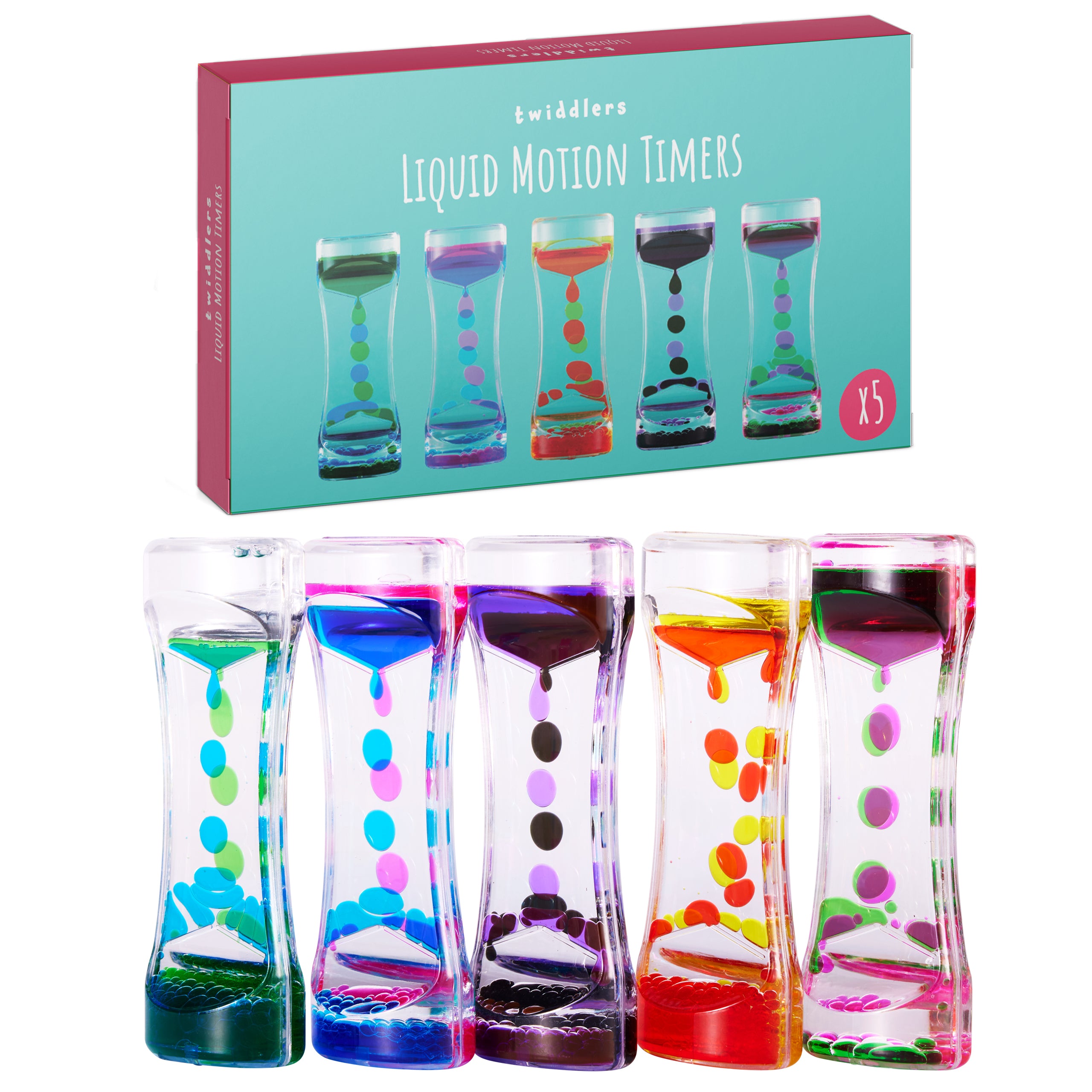 Sensory Liquid Motion Timers - Main Image