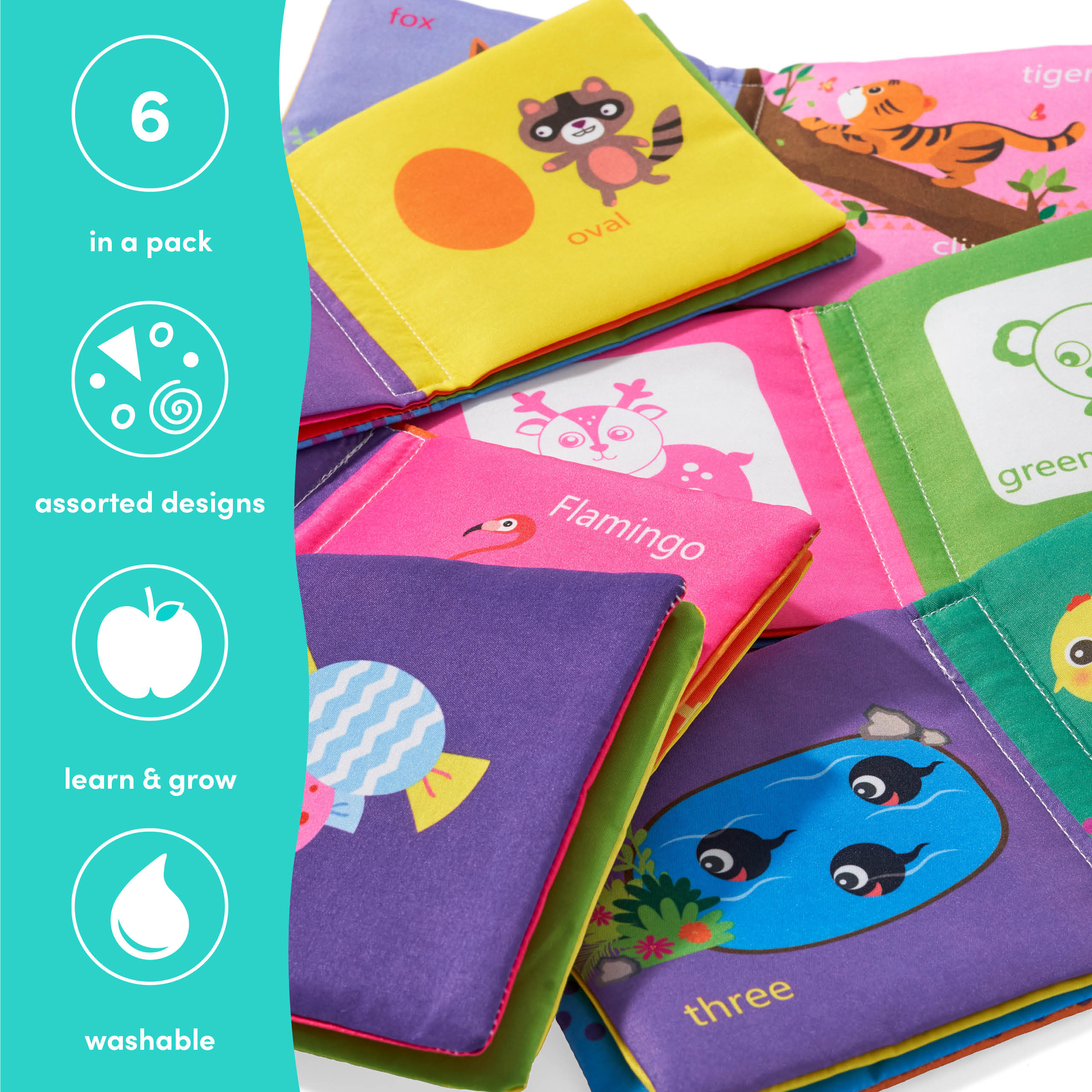6 Soft Sensory Books for Babies