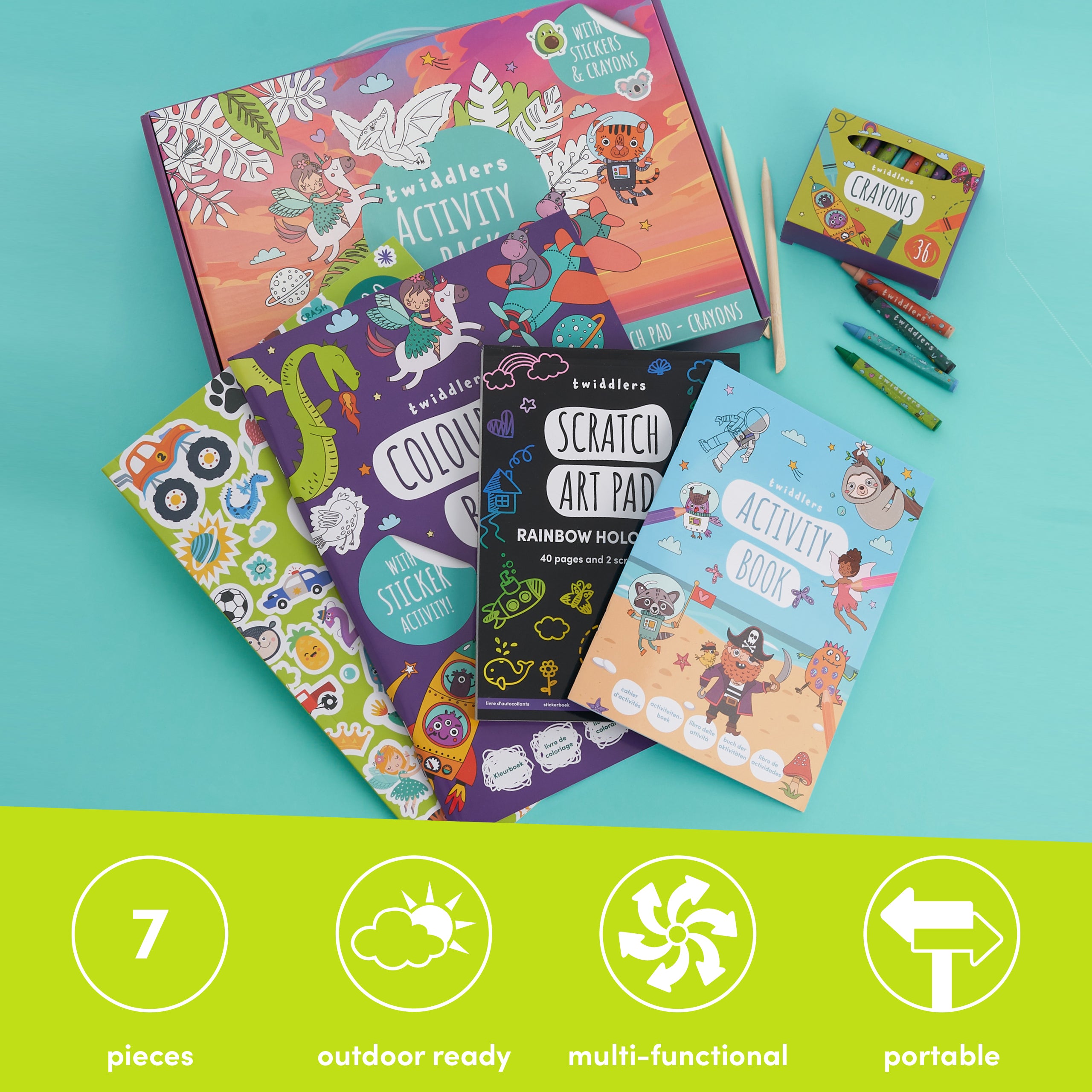 Travel Activity Pack for Kids