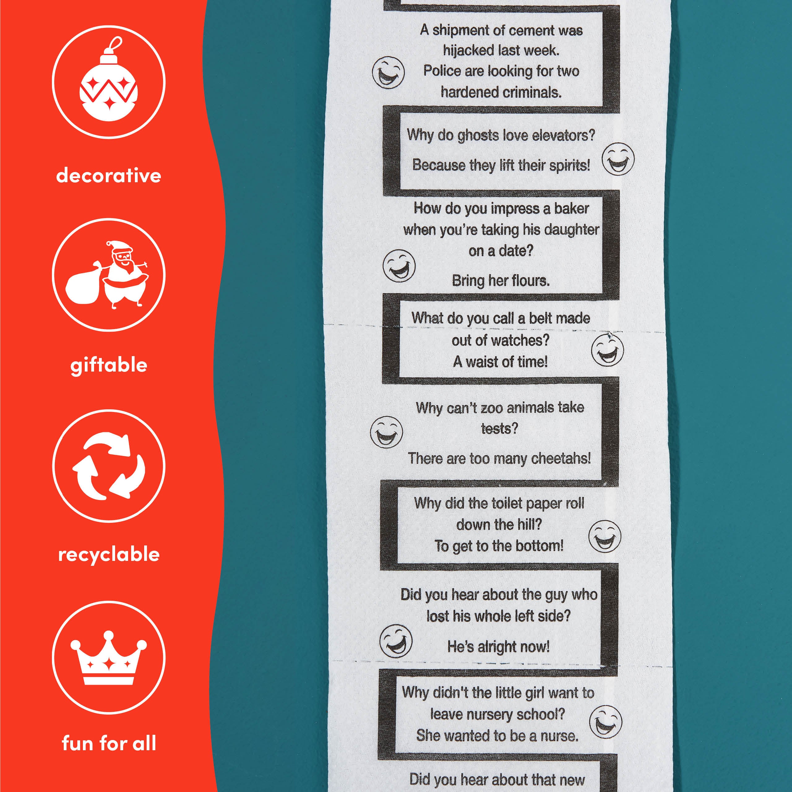 Novelty Joke Toilet Rolls