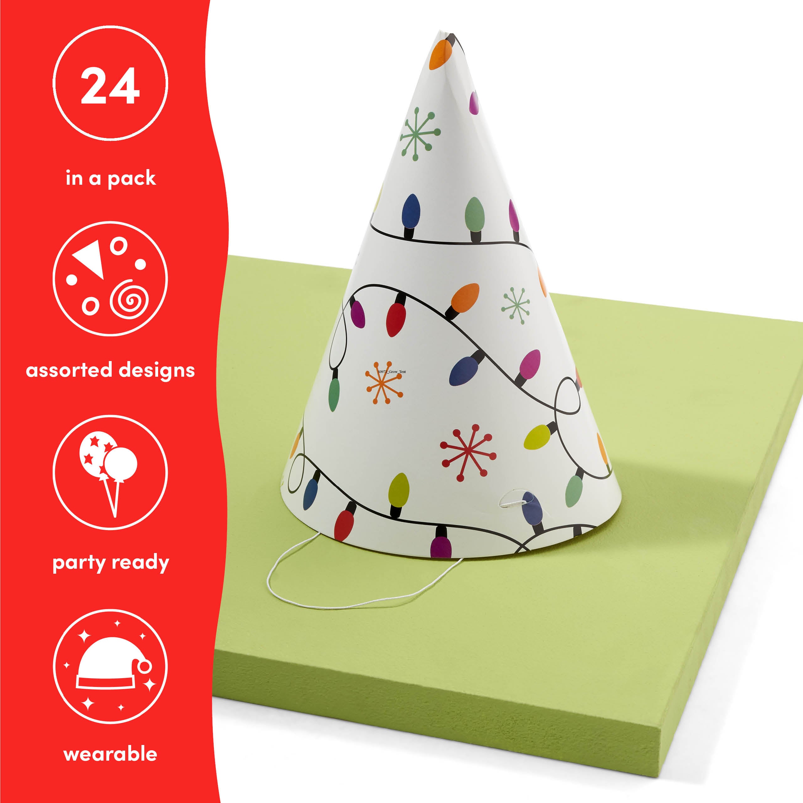 Assorted Christmas Party Hats