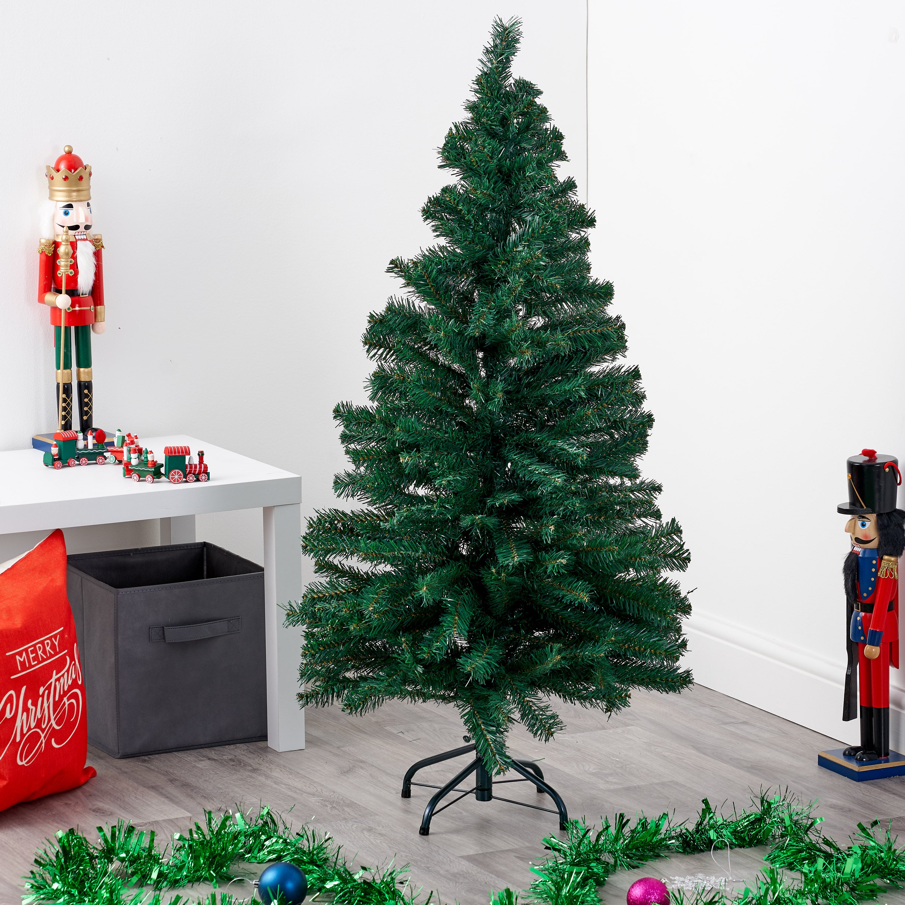 6FT Premium Artificial Christmas Tree with Metal Stand