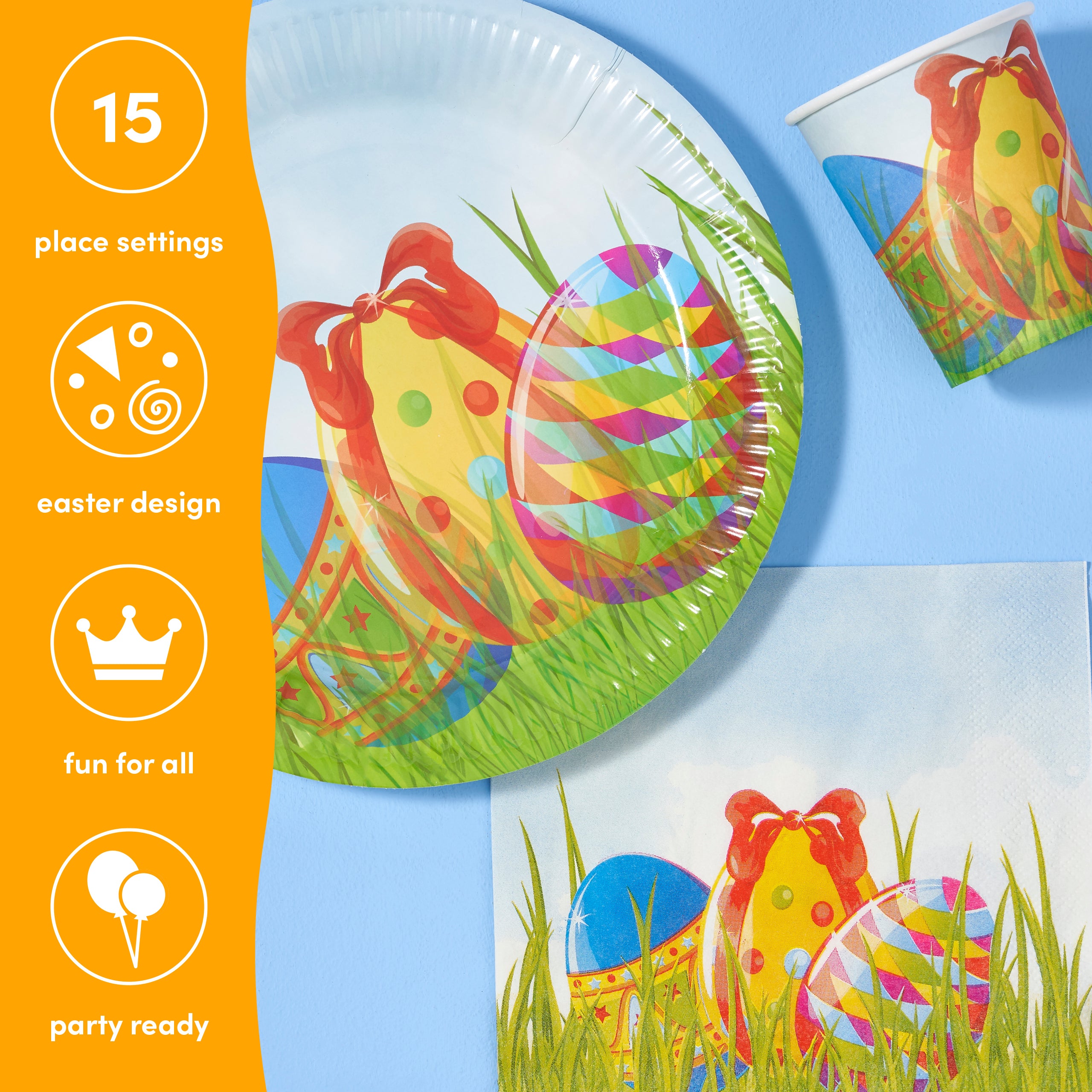 Easter Picnic Party Tableware Set