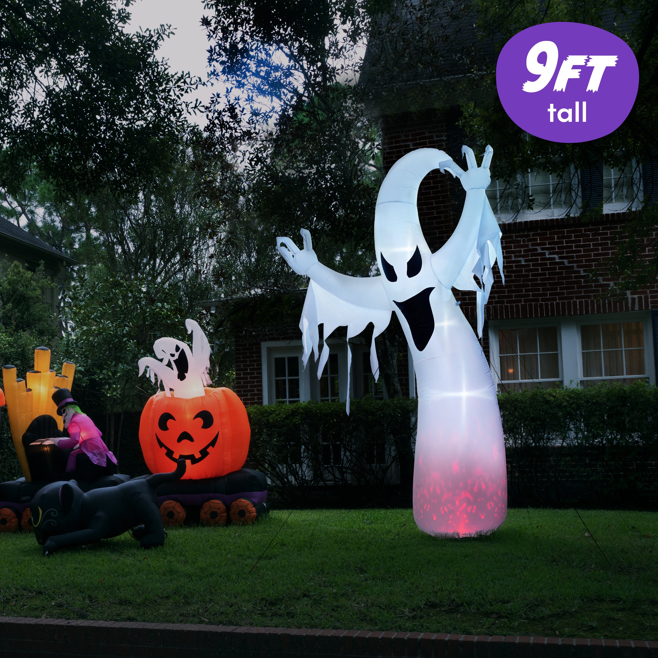 Giant Inflatable Ghost Decoration
