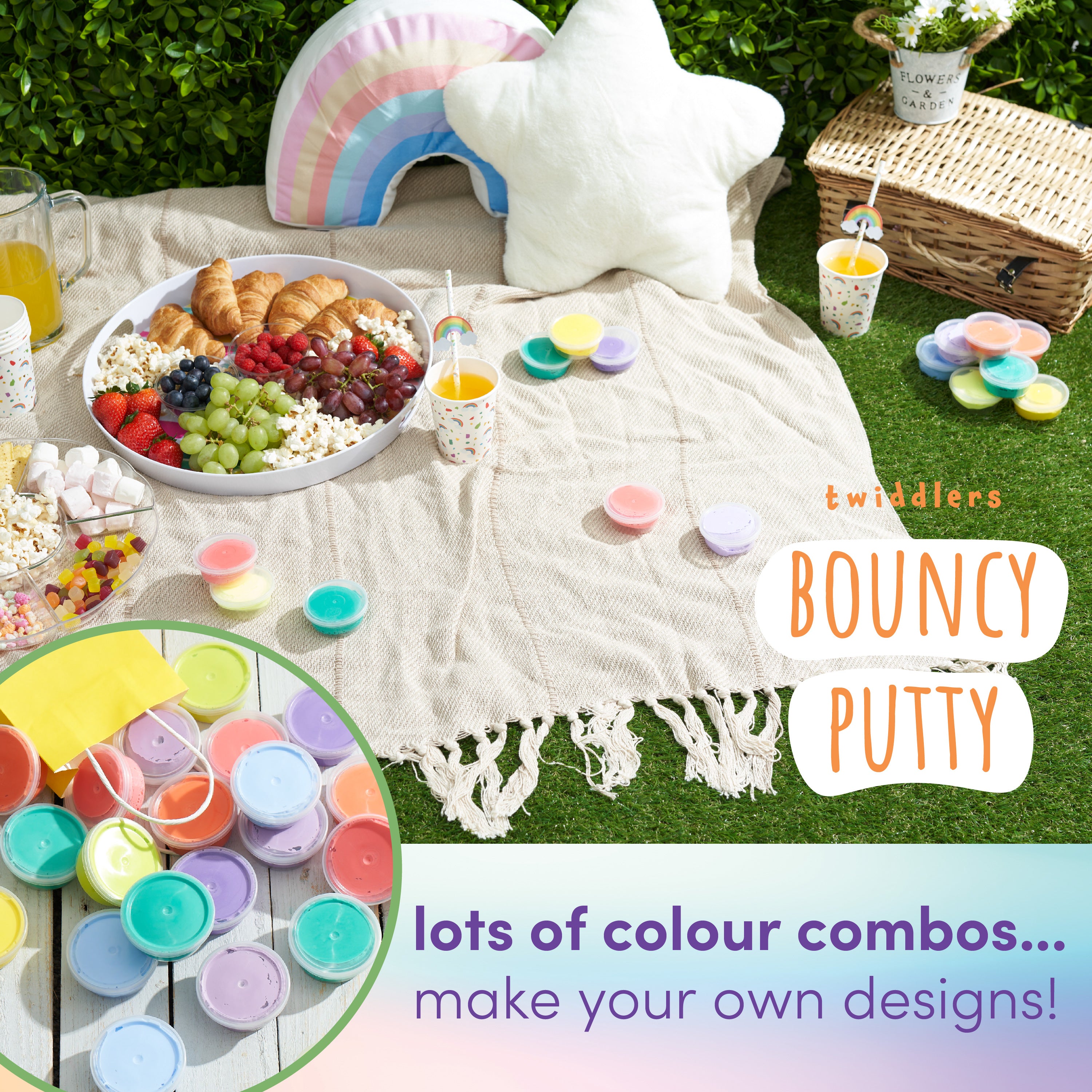 Bouncy Putty Pots