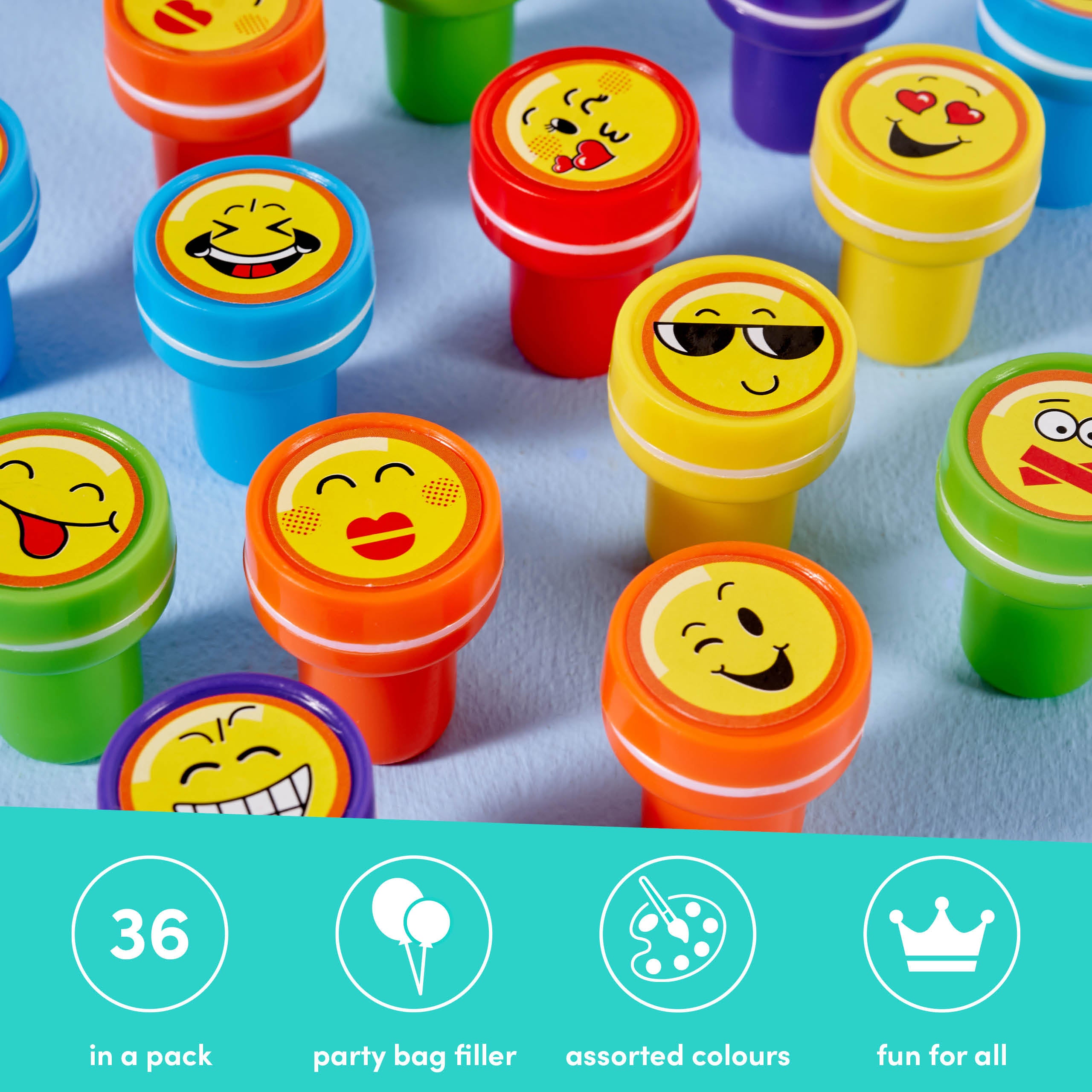 Self-Inking Emoji Stamps