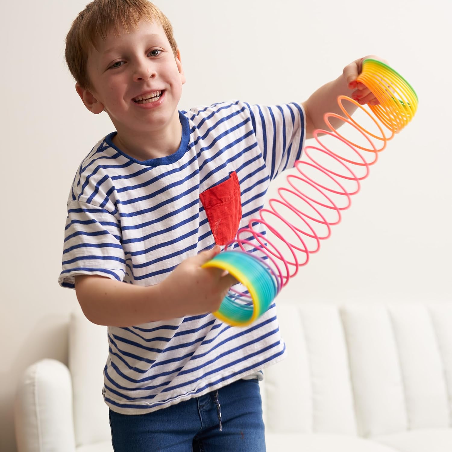 Giant Rainbow Spring Toys