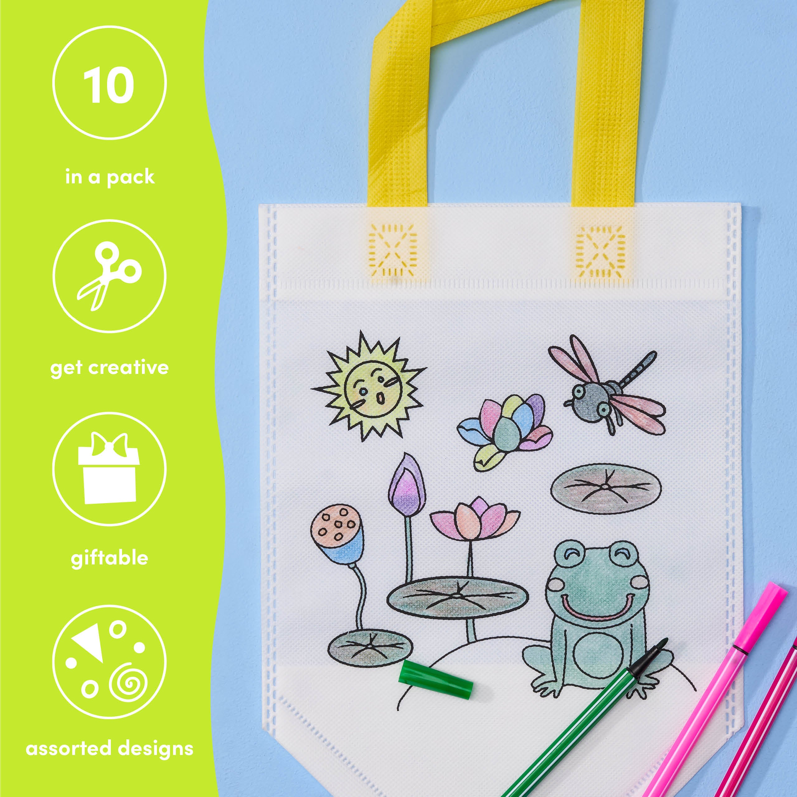 Colour Your Own Bags Craft Kit