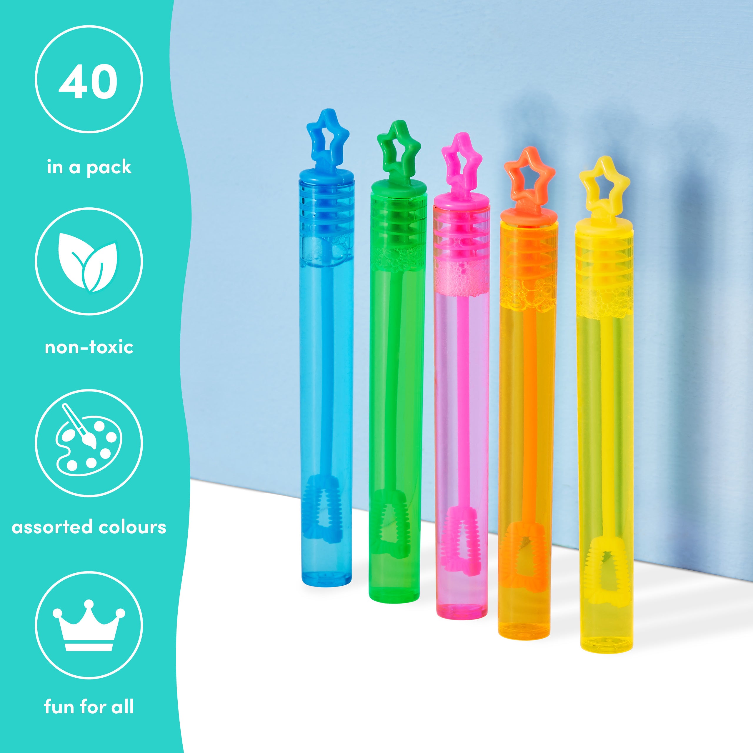 Mini Star Bubble Wands