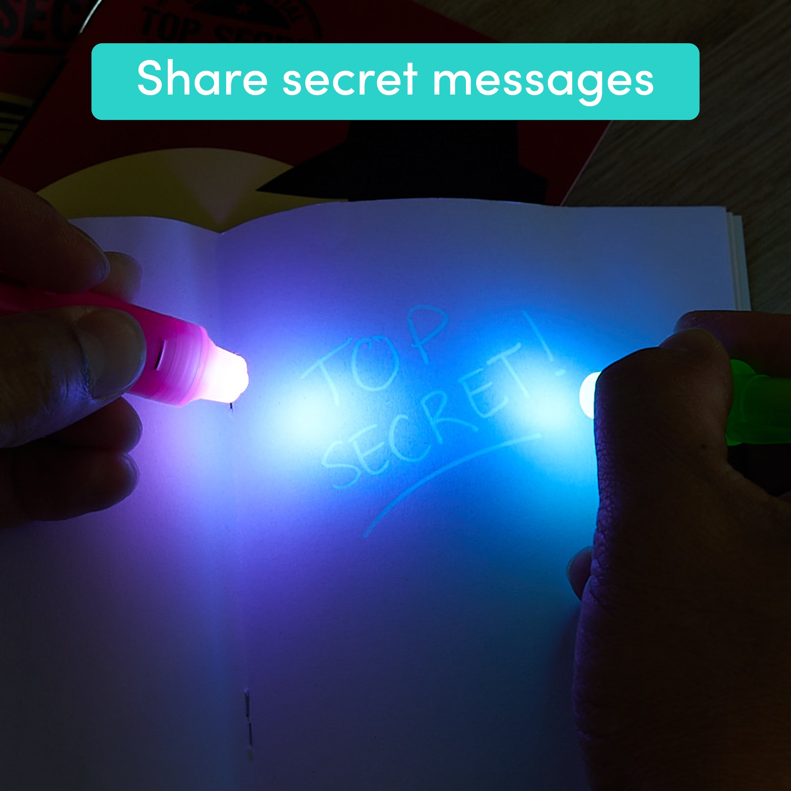 Magic Ink Invisible Writing Magic Invisible Ink Pen Sets - Perfect Kids Party Favours