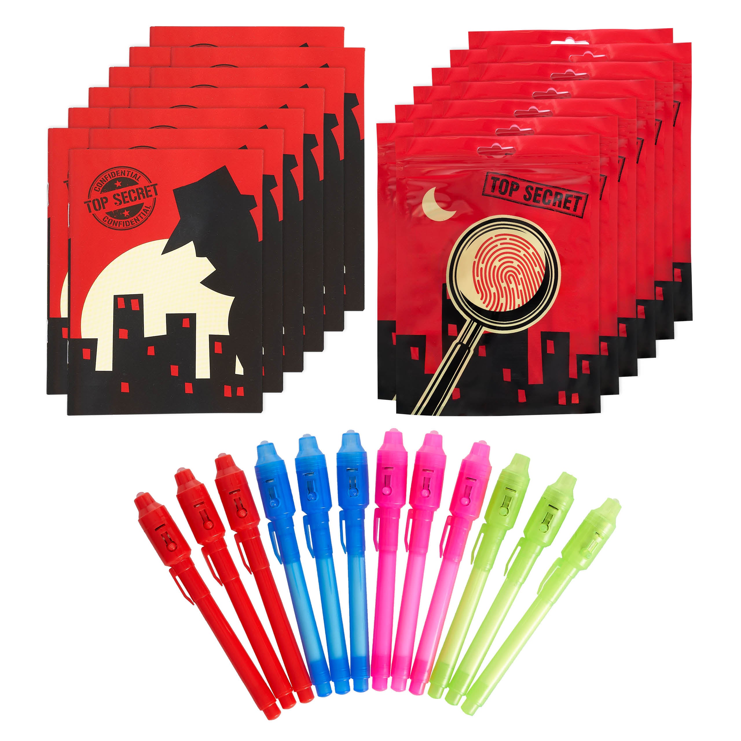 Invisible Ink Pen Label Magic Invisible Ink Pen Sets - Perfect Kids Party Favours
