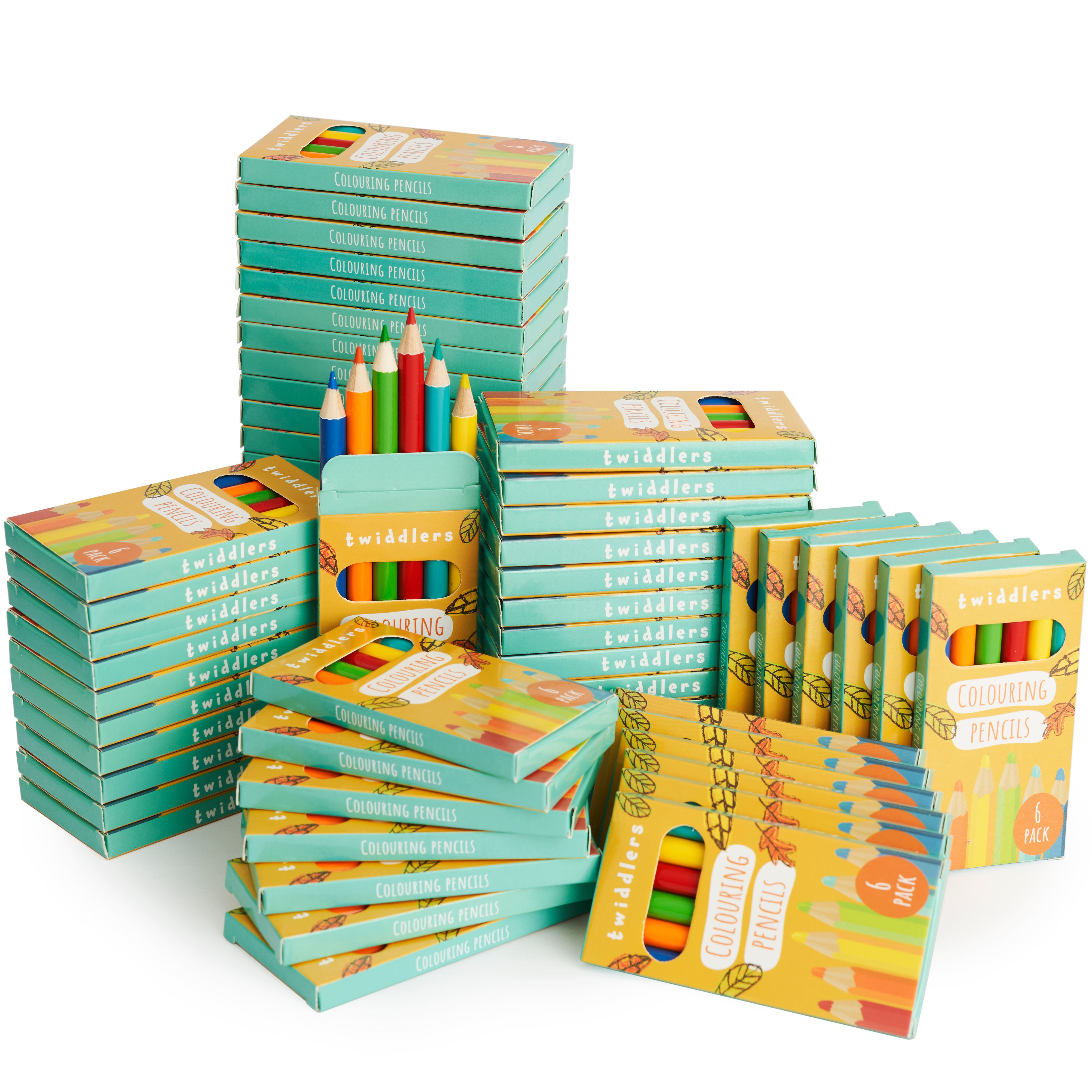 60 Sets of 6 Colouring Pencils