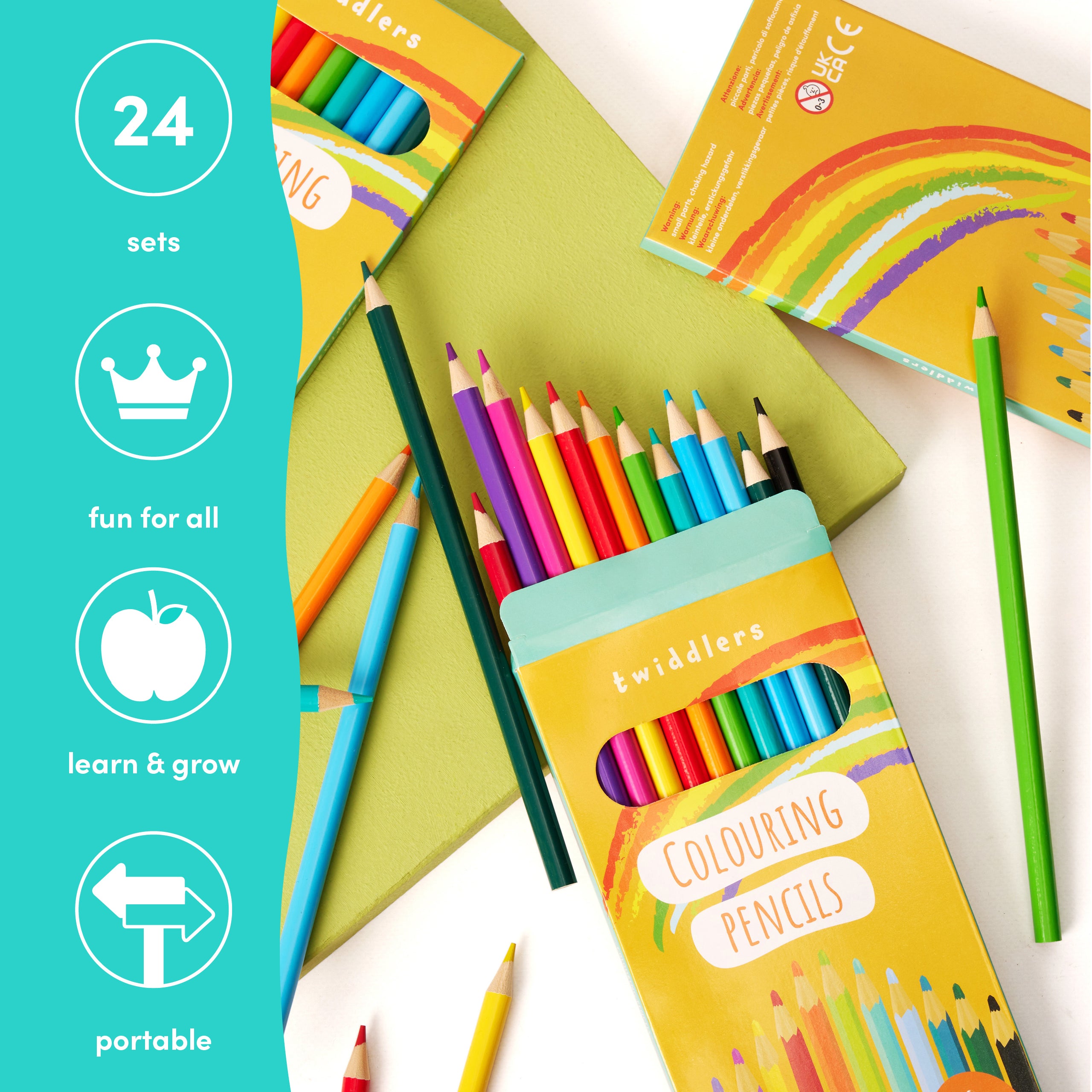 Colouring Pencils - Bulk Packs for Kids