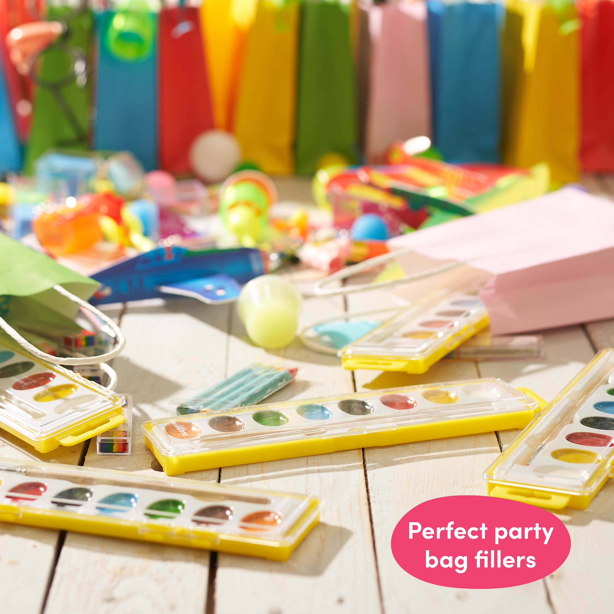 Watercolour Paint Palette Sets with Brushes