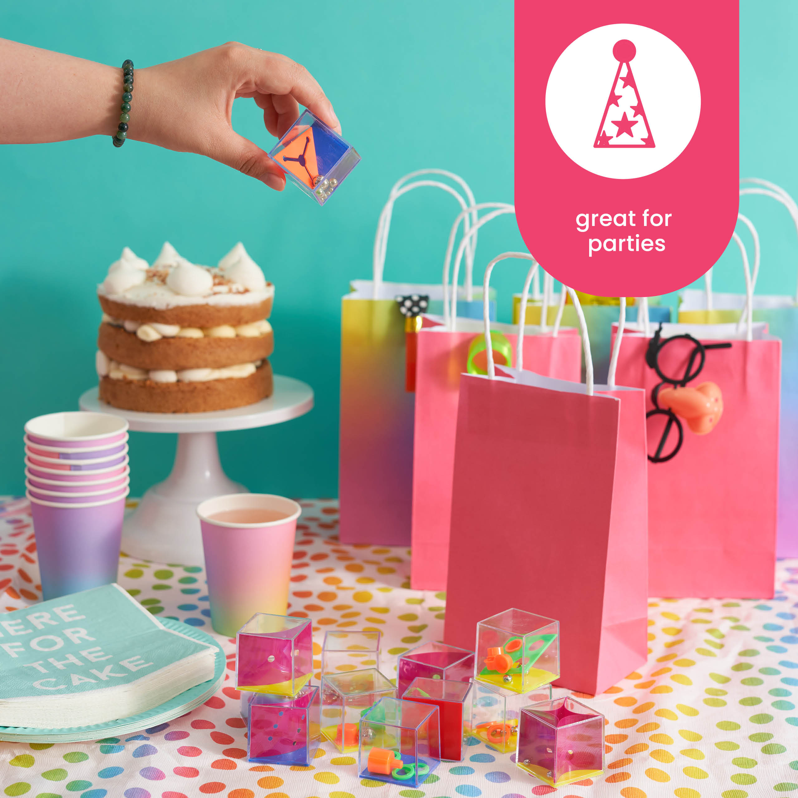 Mini Brain Teaser Puzzle Cubes