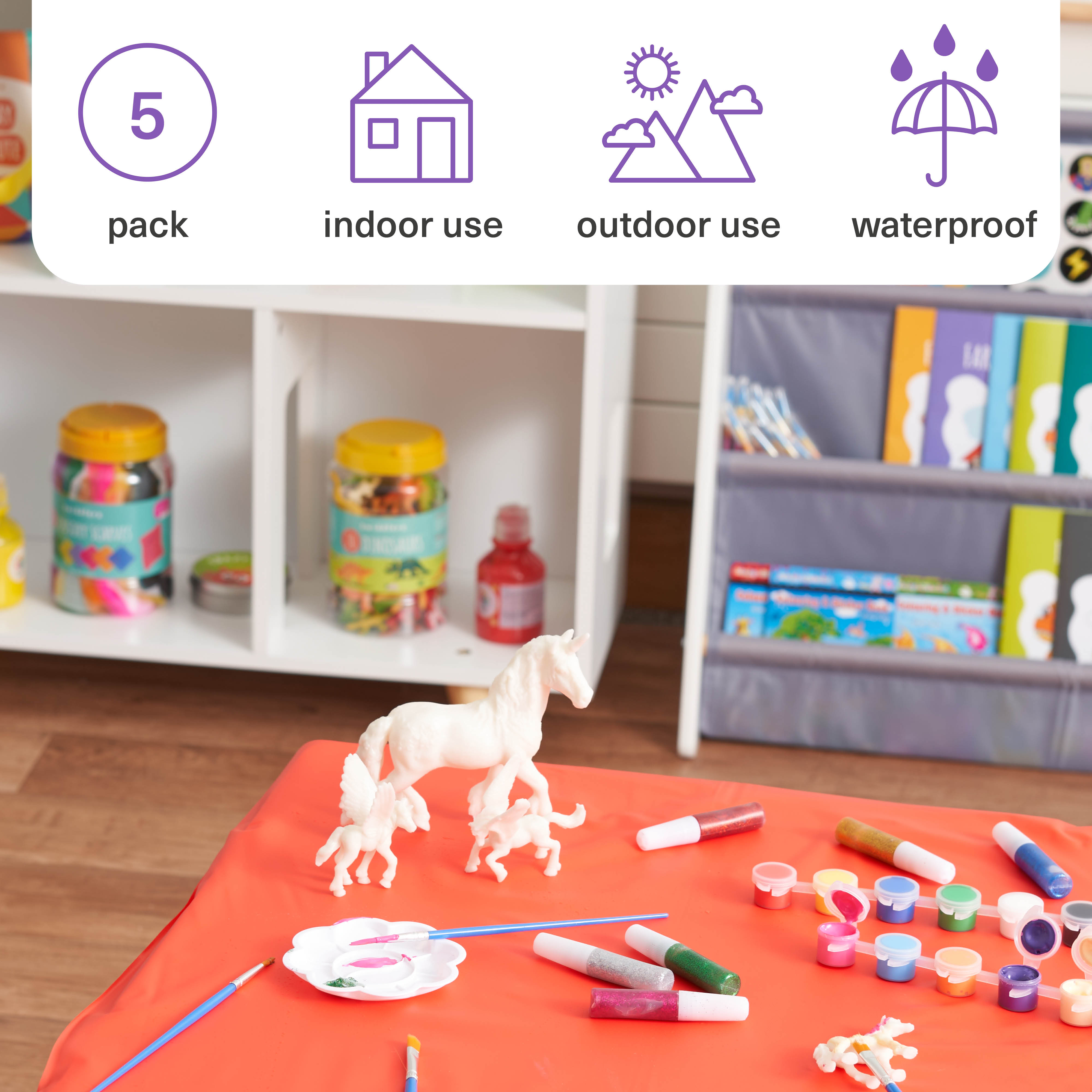 Plastic Paint Splash Mats