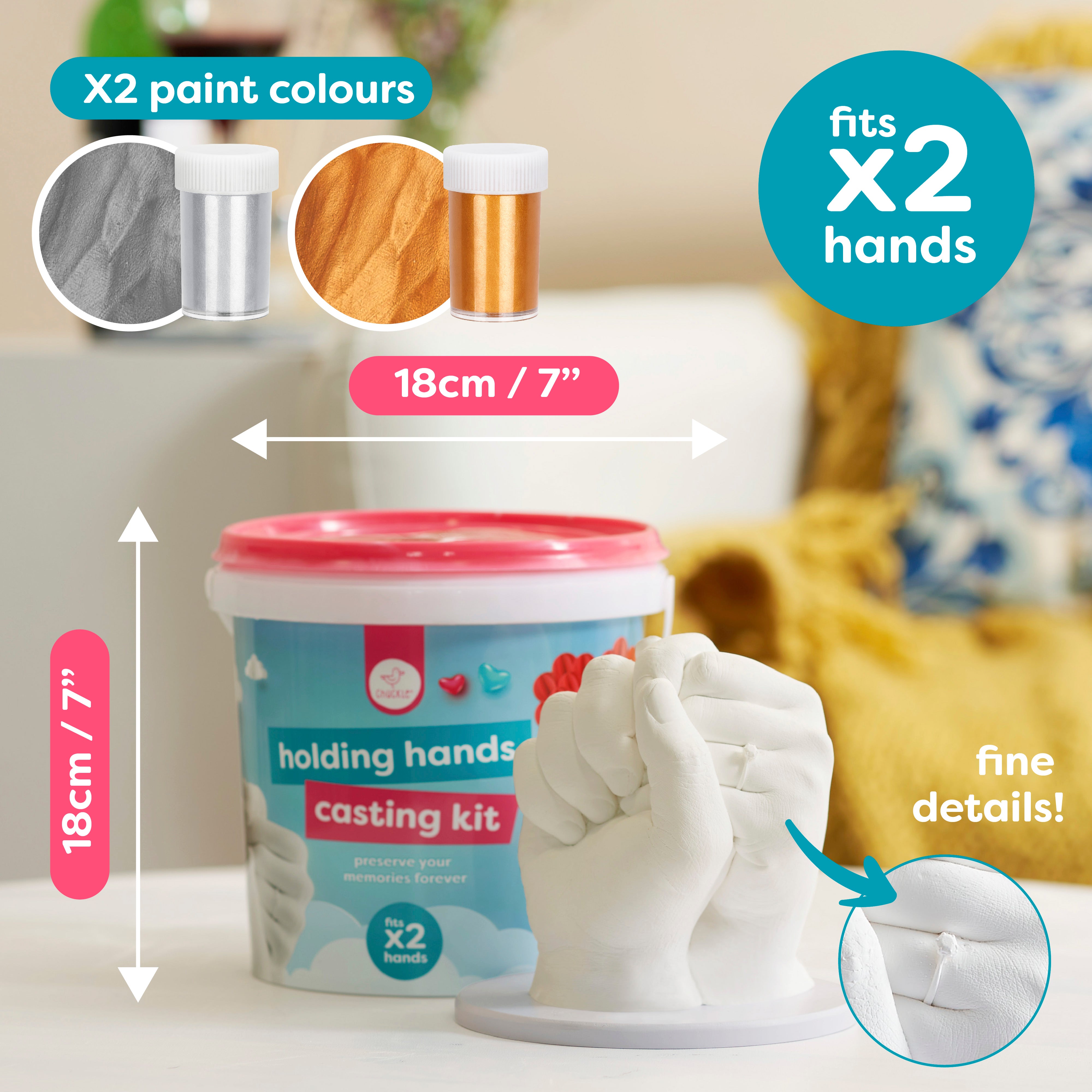 3D Holding Hand Casting Kit