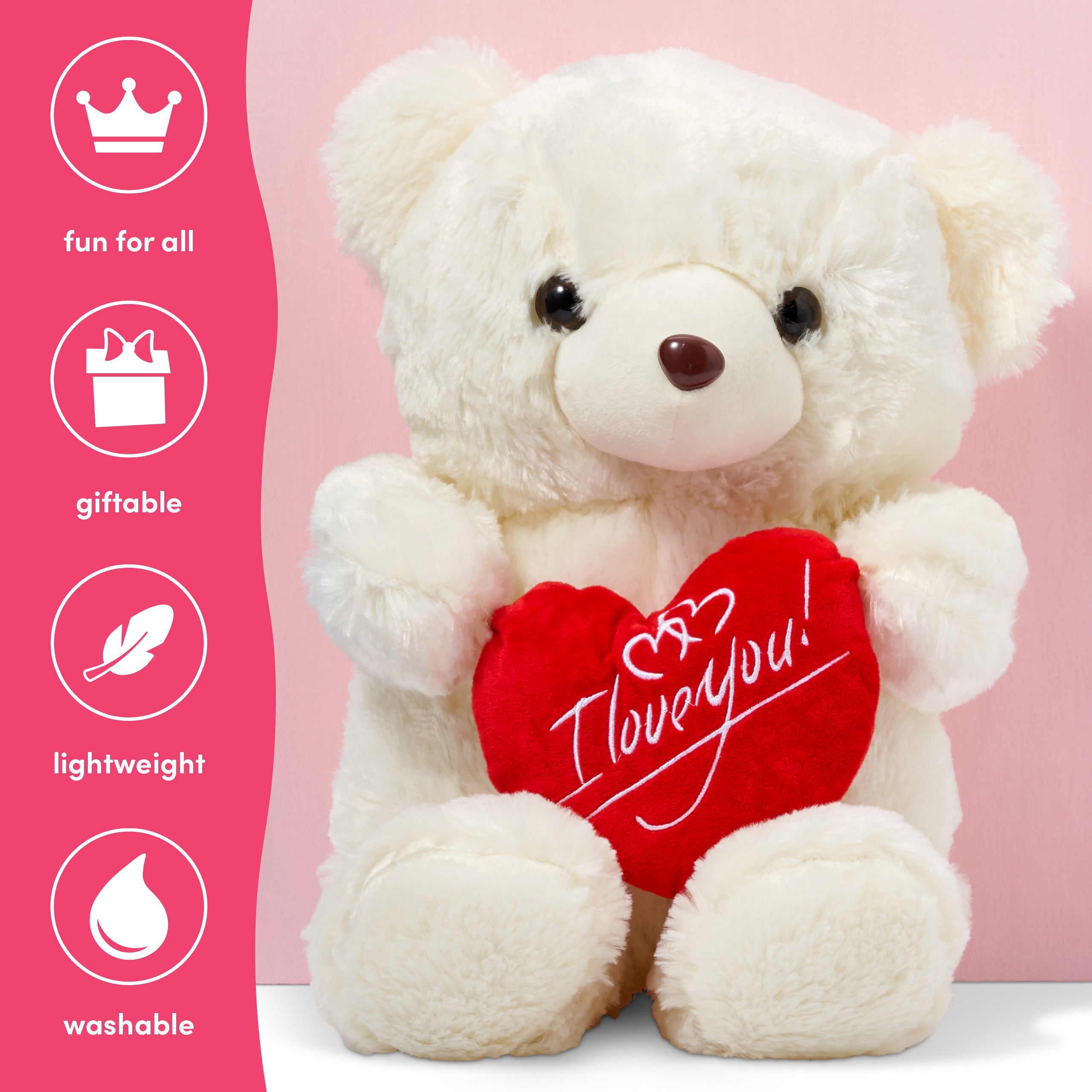 Small I Love You Valentines Teddy Bear