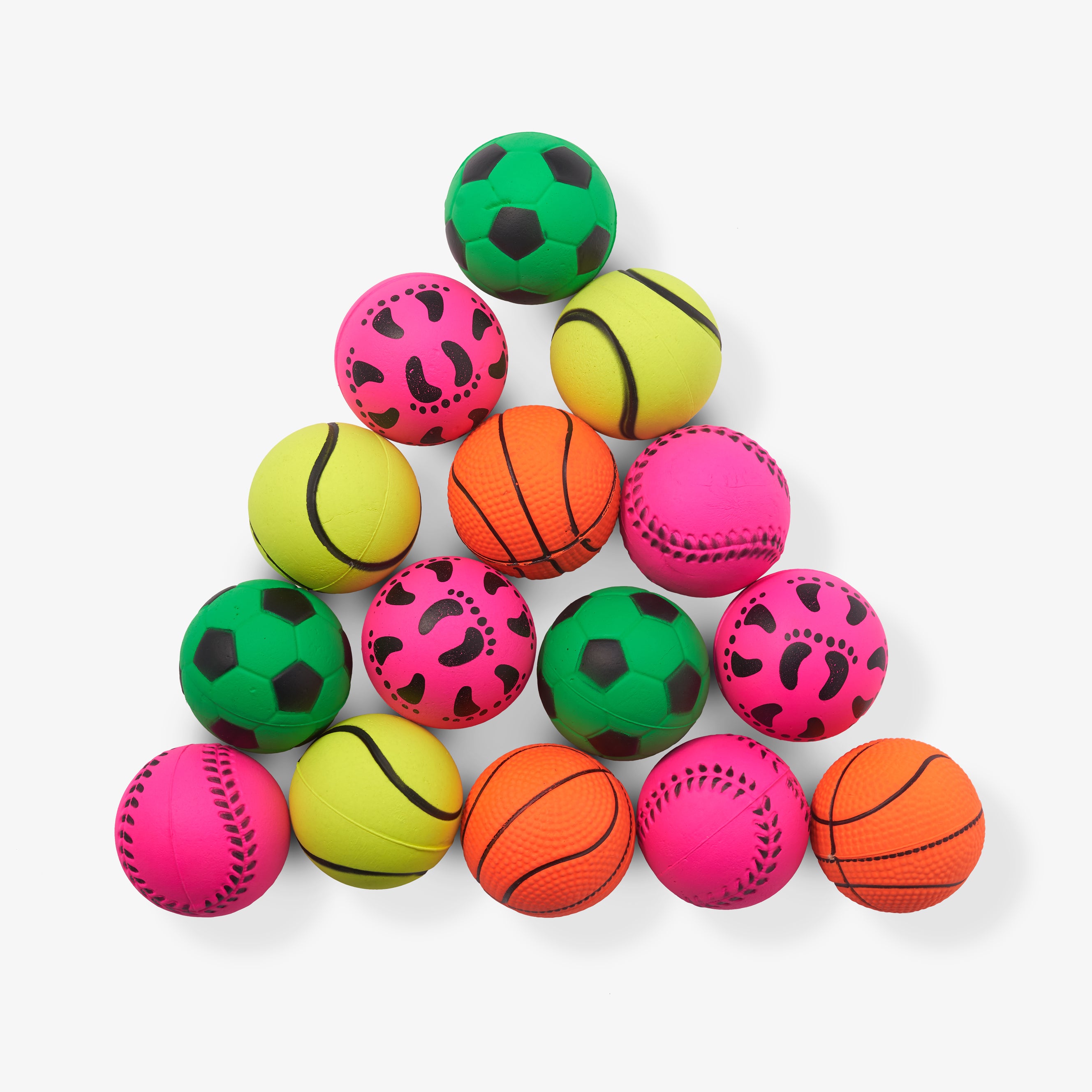 Soft Play Rubber Bouncy Balls - Main Image