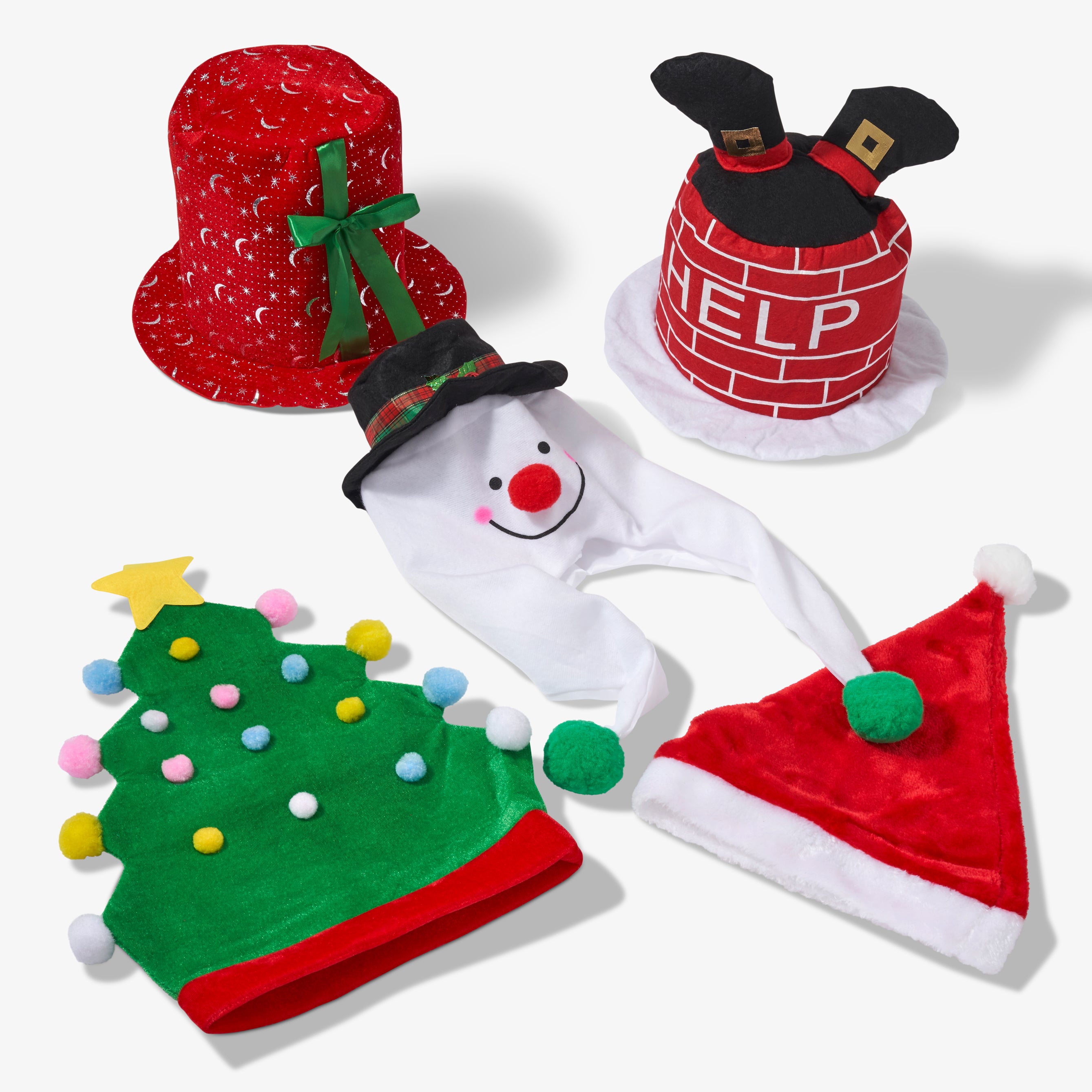 Diy Christmas Party Hat Hat For Christmas Tree Christmas Hat Craft