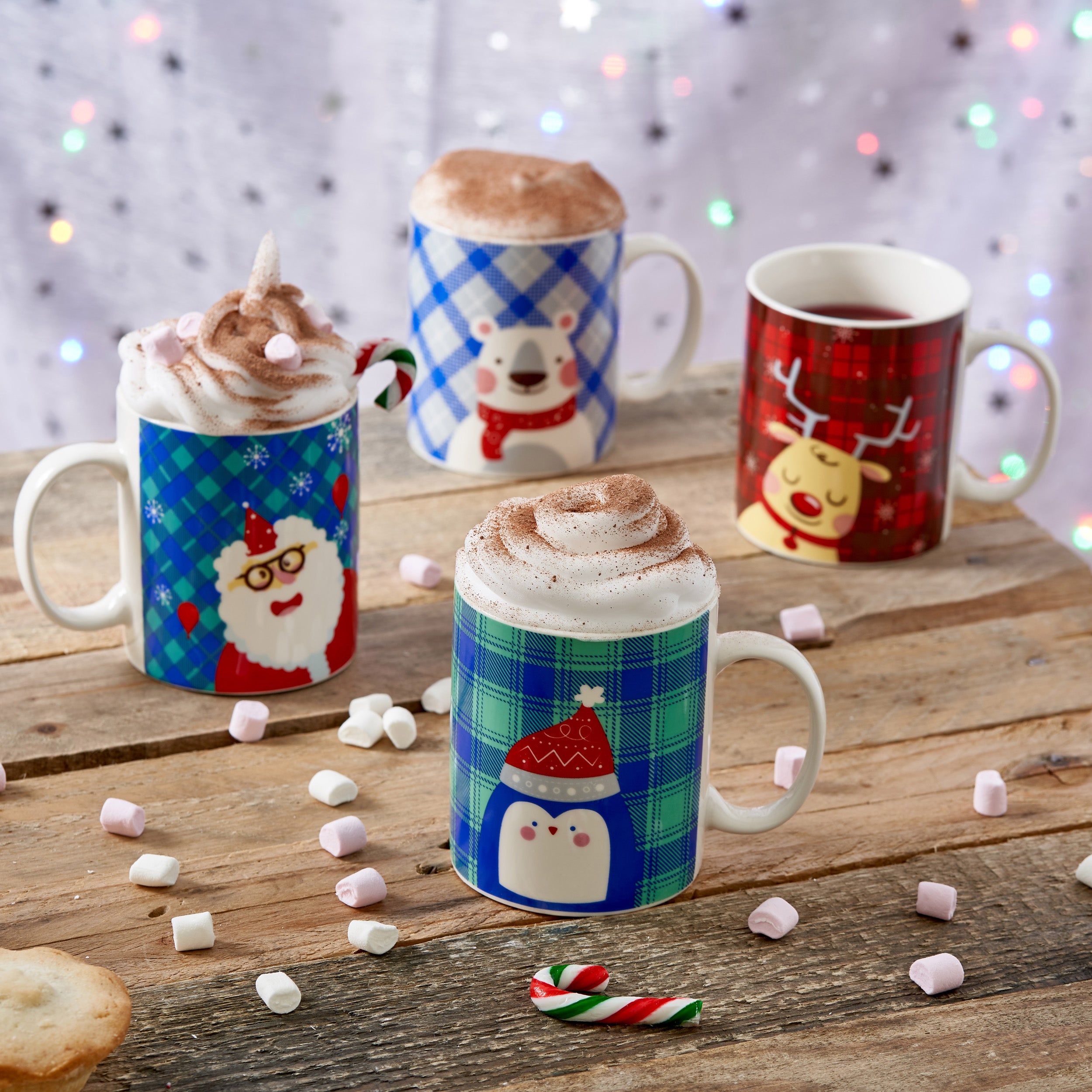 Assorted Christmas Mugs