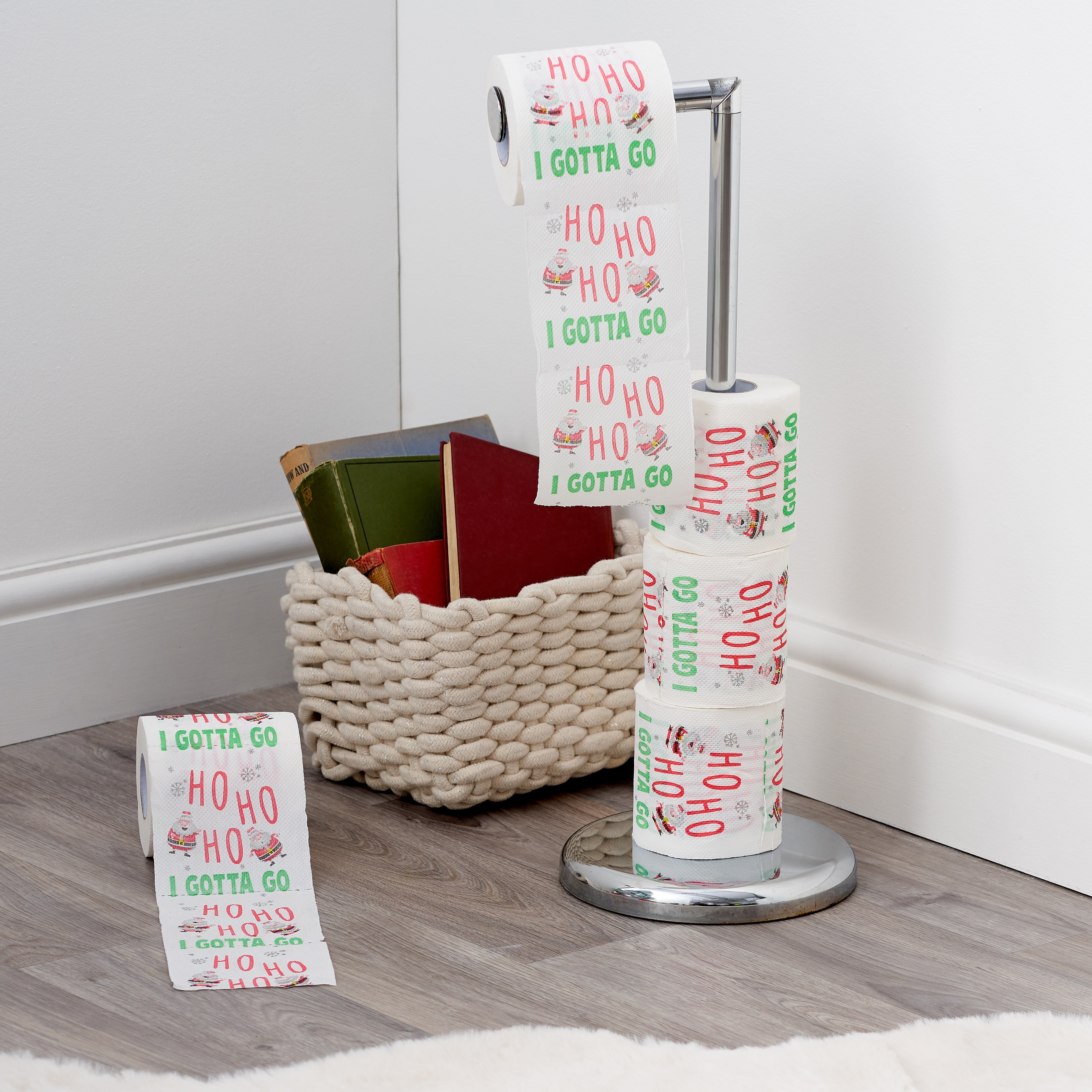 'Ho Ho Ho I Gotta Go' Festive Toilet Rolls