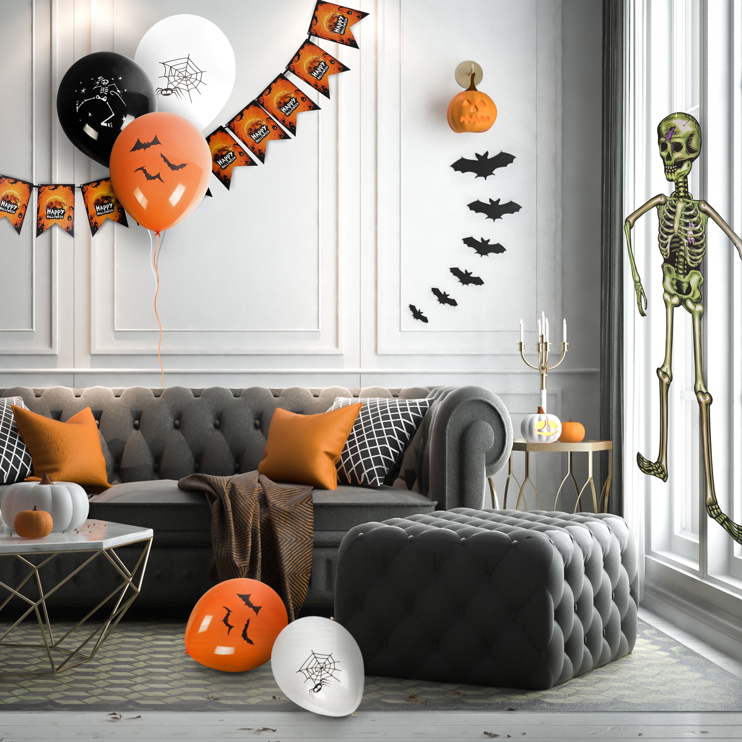 80pcs Halloween Party Decorations Pack