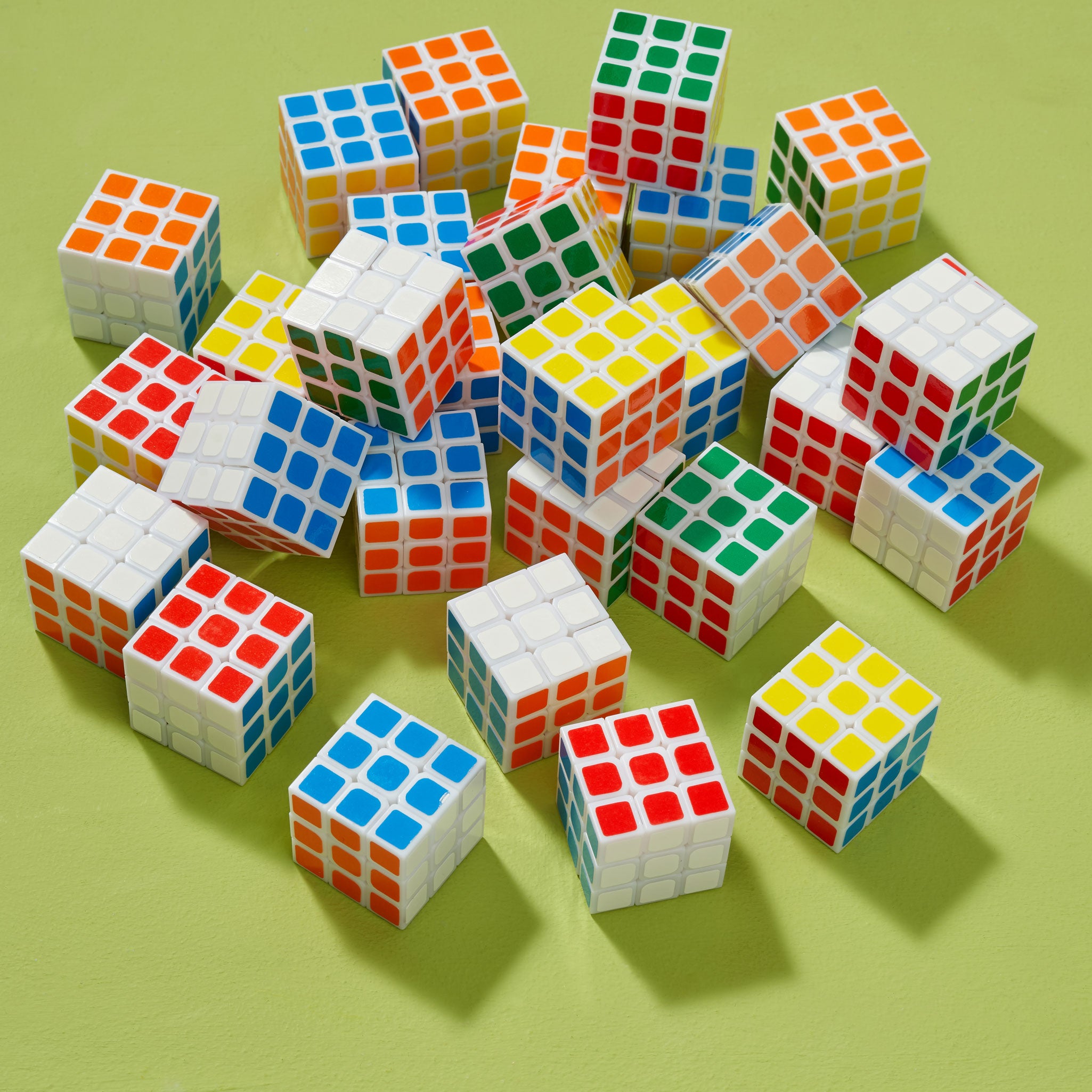 30 Mini Puzzle Cubes