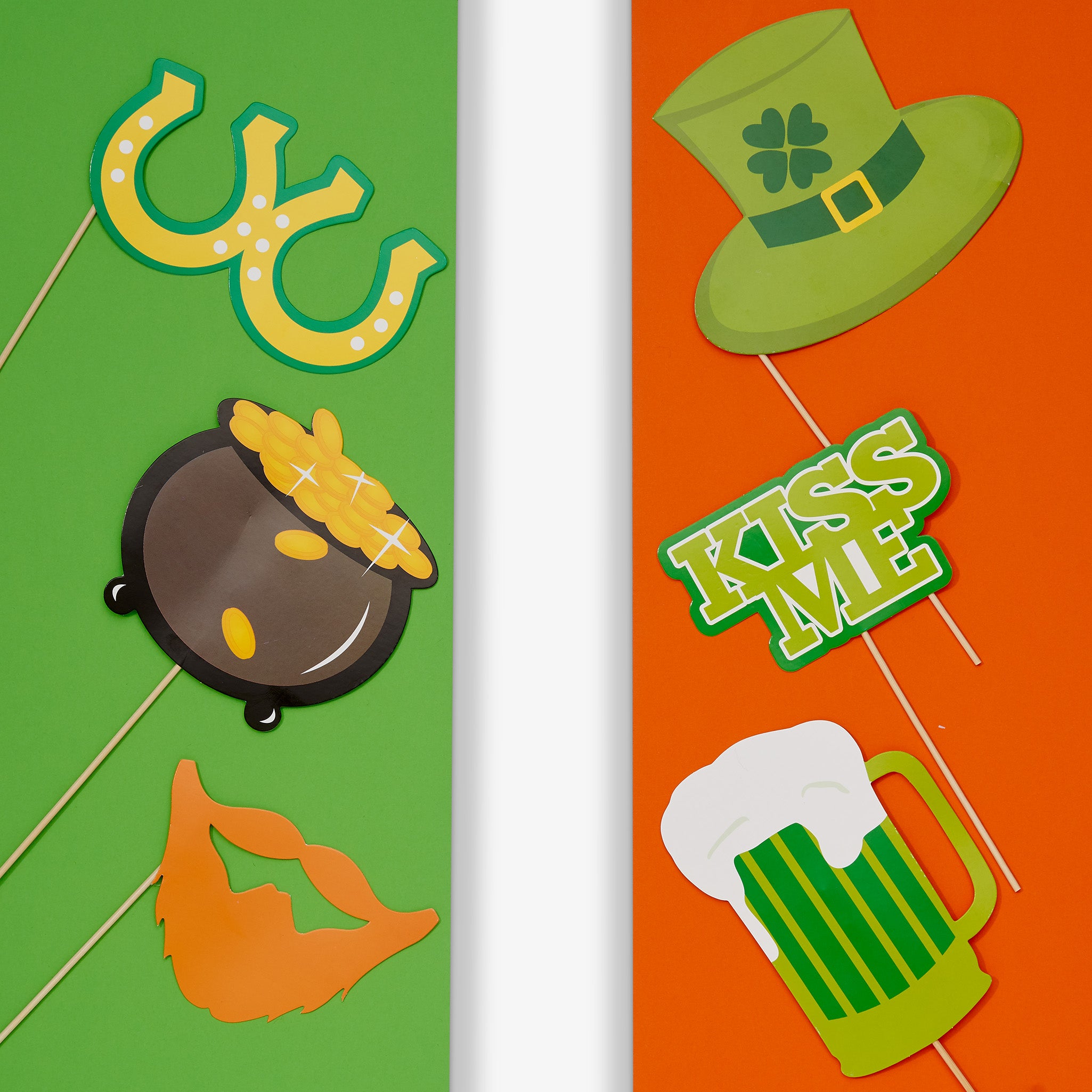 St Patrick's Day Photo Booth Props